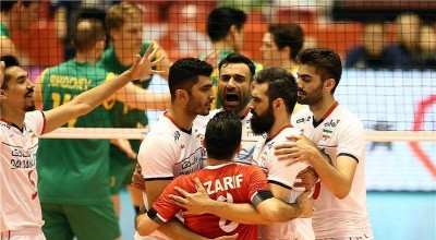 اولین گام مقتدرانه والیبال ایران برای المپیکی شدن