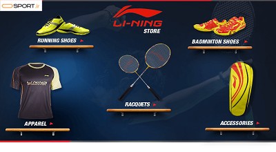 تکنولوژی های به کار رفته در محصولات لینینگ (Li-Ning)