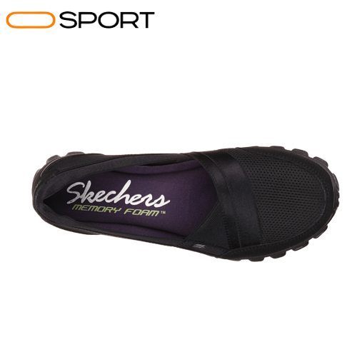 کفش راحتی زنانه اسکیچرز   SKECHERS Ez Flex 2 Quipster black Comfort Shoes attach_58ae63781fab9