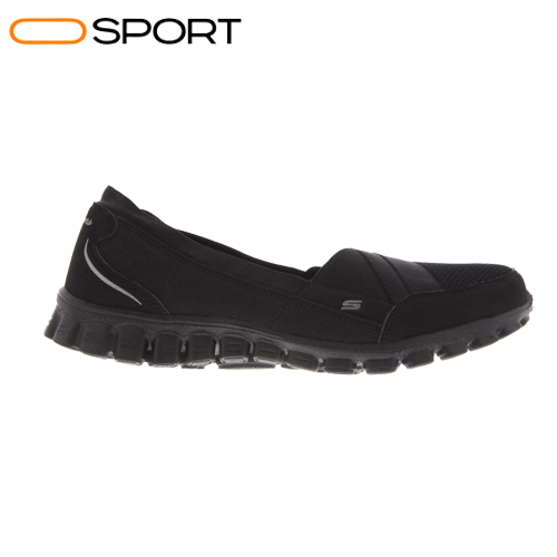 کفش راحتی زنانه اسکیچرز   SKECHERS Ez Flex 2 Quipster black Comfort Shoes attach_58ae639259b4e