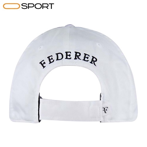 کلاه تنیس راجر فدرر نایک سفید nike roger federer hybrid tennis dri fit cap white nk 371202 106 2