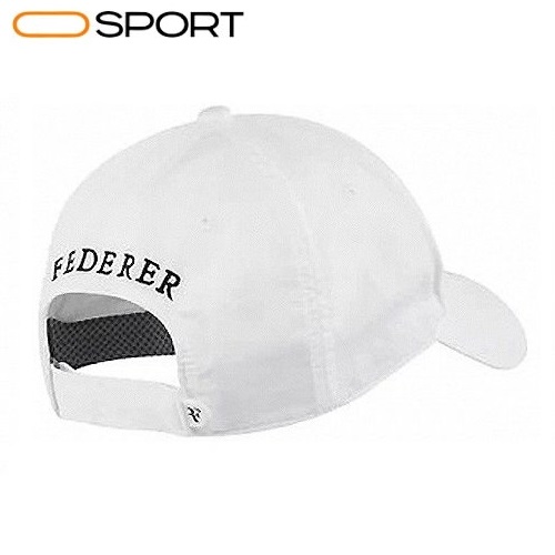 کلاه تنیس راجر فدرر نایک سفید nike roger federer hybrid tennis dri fit cap white nk 371202 106