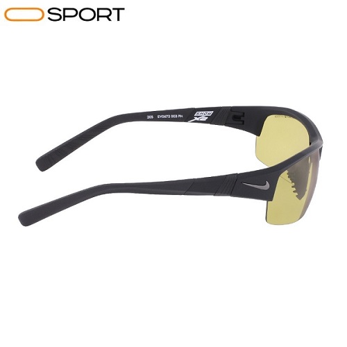 عینک آفتابی نایک با لنز دوگانه مشکی-زرد nike show x2 ph sunglasses matte black grey max transitions outdoor nk ev0672 003 1