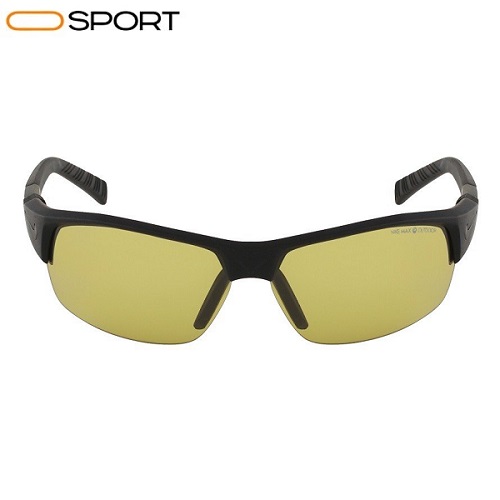 عینک آفتابی نایک با لنز دوگانه مشکی-زرد nike show x2 ph sunglasses matte black grey max transitions outdoor nk ev0672 003 3